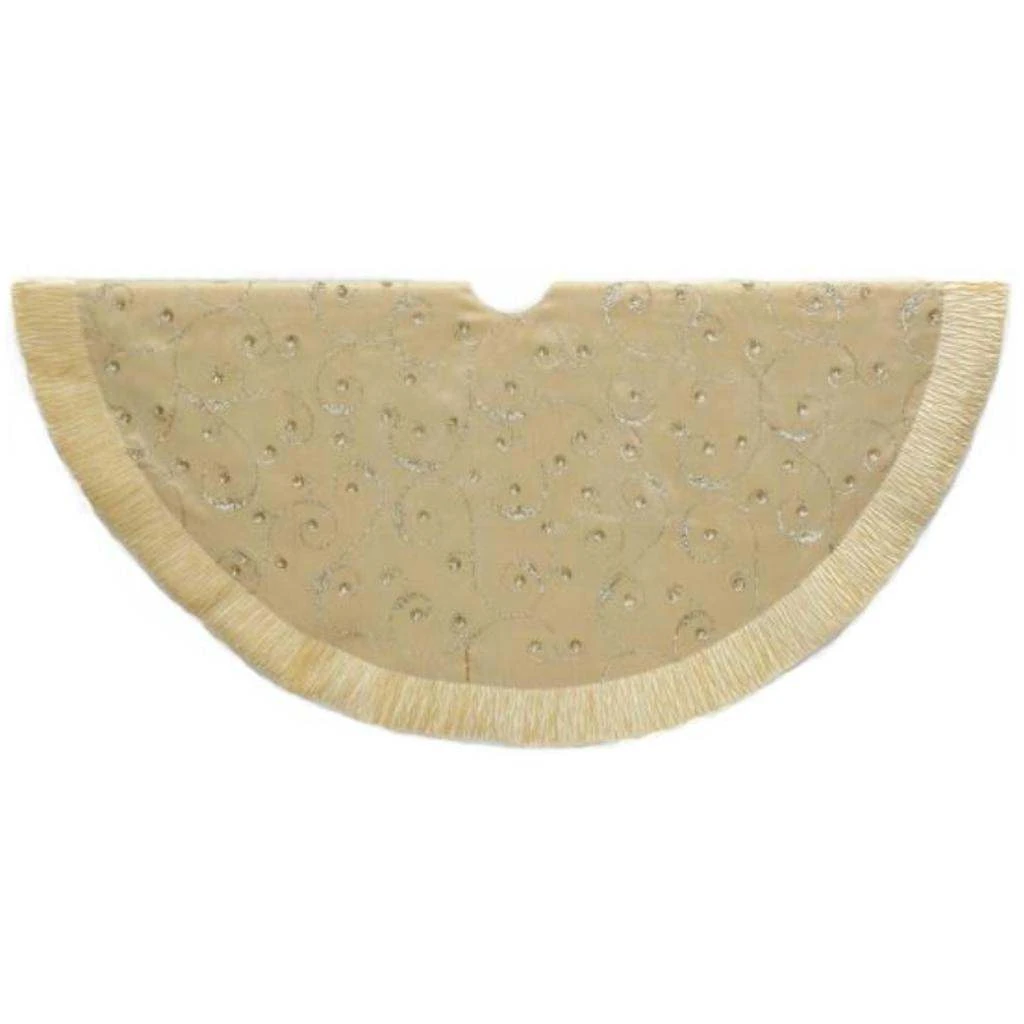 Kurt S. Adler Christmas Tree Skirt (45789) 3 Kurt S. Adler Christmas Tree Skirt (45789)