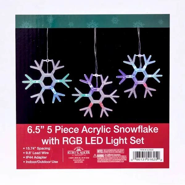 Kurt S. Adler String Set (Convertible To Electric With Included Adapter) (51625) 8 Kurt S. Adler String Set (Convertible To Electric With Included Adapter) (51625) - Image 6